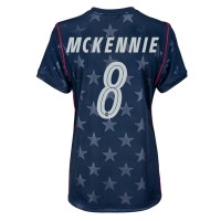 Stroje piłkarskie Stany Zjednoczone Weston McKennie #8 Koszulka Wyjazdowej dla damskie MŚ 2026 Krótki Rękaw